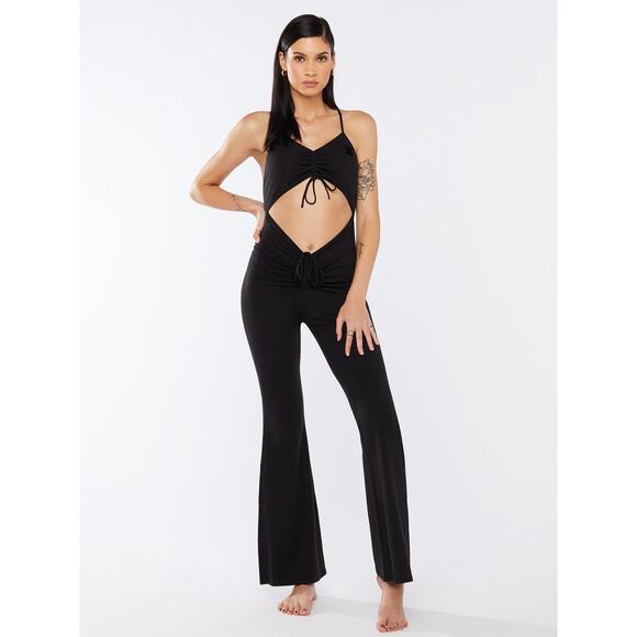Savage x Fenty Drawstring Jumpsuit With Keyhole Womens Size S - Picture 1 of 11